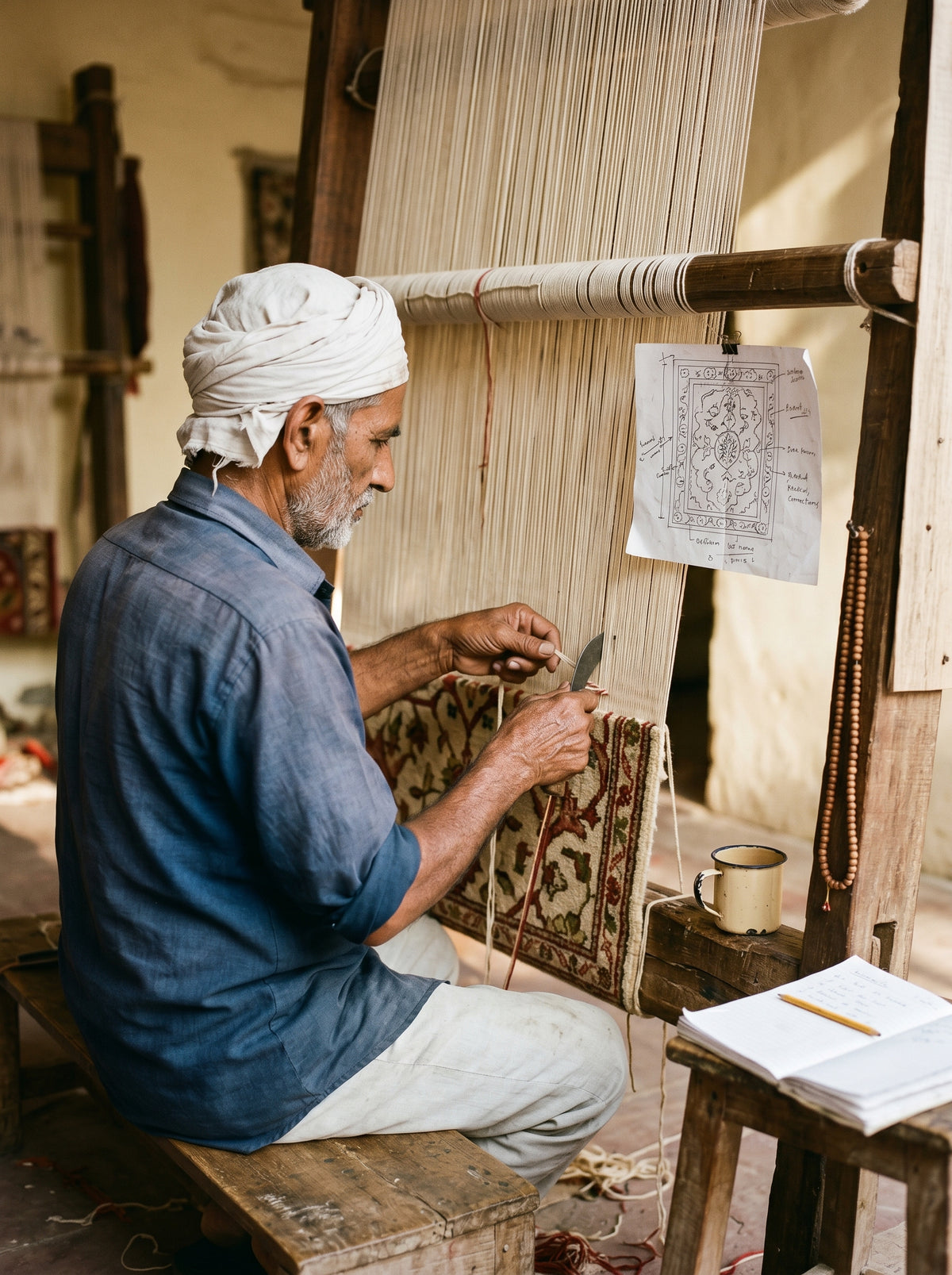 41 years at the loom